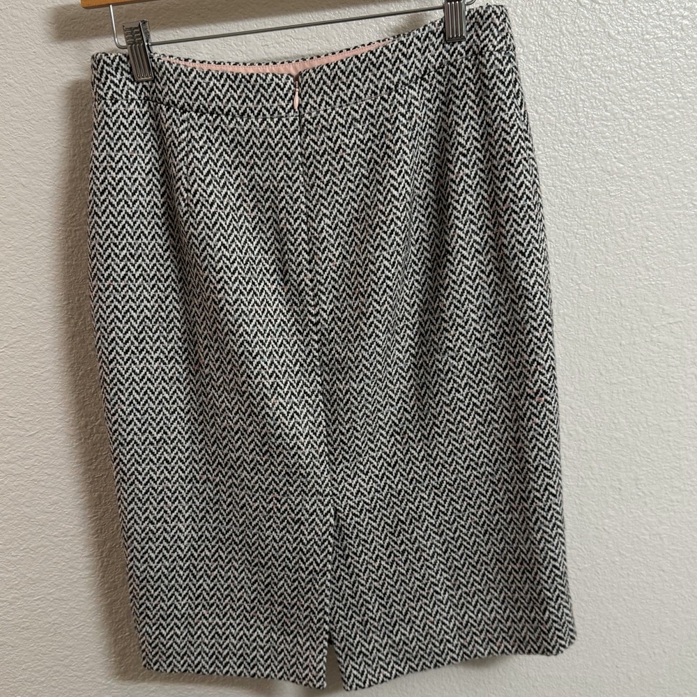 J Crew Wool Pencil Skirt - Picture 3 of 5